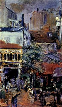 Edouard Manet : Vue prise de la Place Clichy par